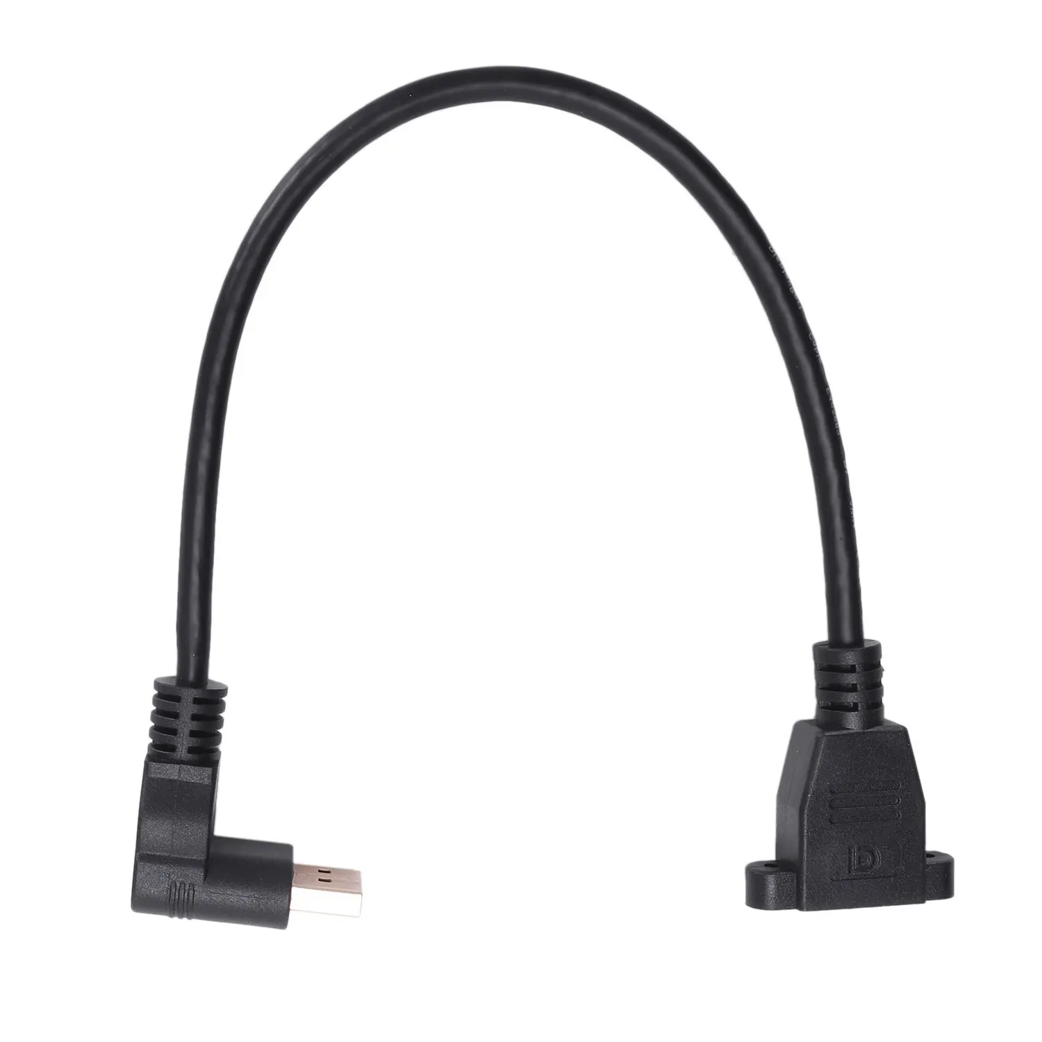 Кабель Displayport Male Female 2 0 Версия 30 см (1 фут) позолоченный 90 градусов Dp To с винтовым