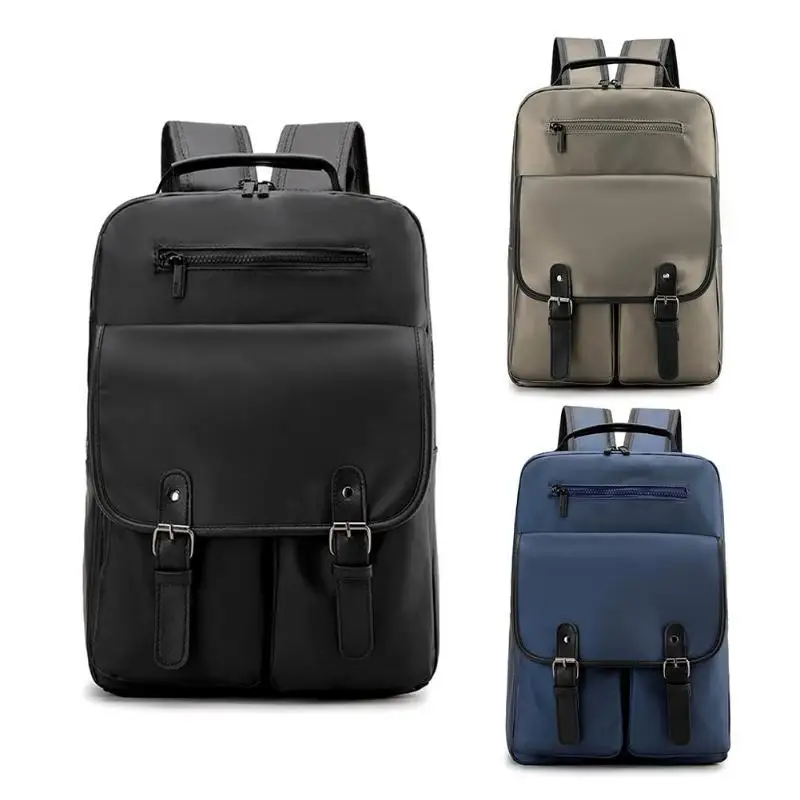 

Waterproof Nylon Backpacks Men Large Capacity Business Shoulder School Bags