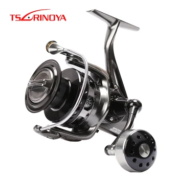 

Tsurinoya Brown Bear Metal Jigging Spinning Fishing Reel 4000 5000 6000 7000 12-20kg Max Drag Saltwater Spinning Fishing Reels