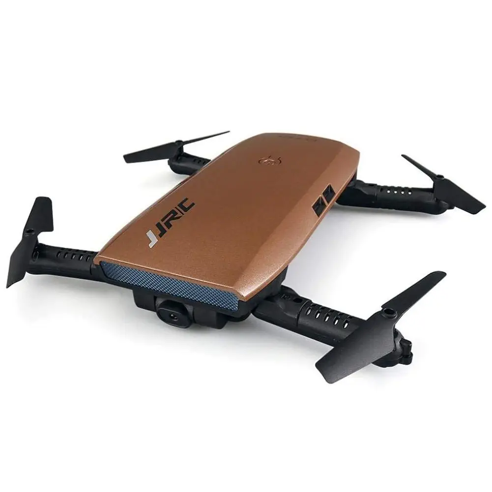 

JJRC H37 Quadcopter Drone Camera, New Mini FPV RC Quadcopter with Selfie 720P WiFi Altitude Hold Camera (17.8x18x3.2cm, Gold)