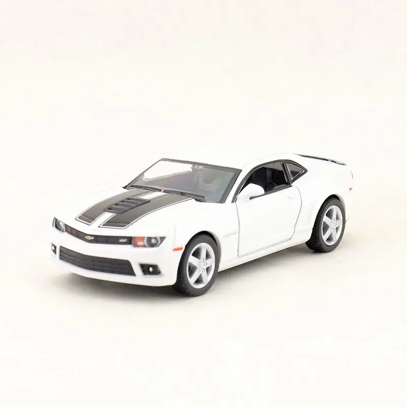 Металлическая Модель KINSMART масштаб 1:38 гоночный автомобиль Chevrolet Camaro 2014 игрушка