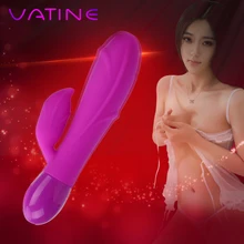 VATINE Sex Toys for Woman Double Vibrator Female Masturbation Clitoris Stimulation Adult Sex product Dildo Vaginal Massage