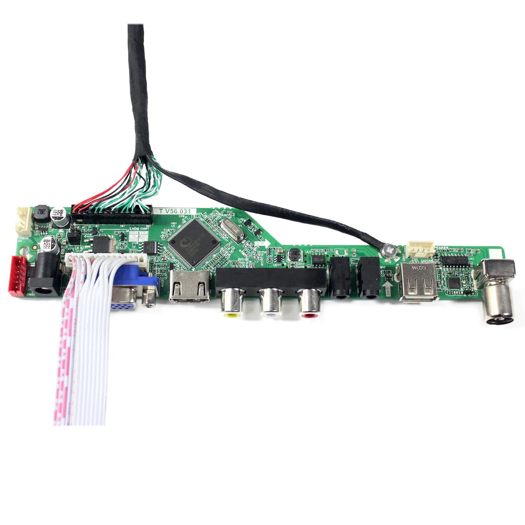 Плата ЖК дисплея HD MI VGA AV USB RF совместимая с интерфейсом LVDS экран 42 дюйма 1920x1080