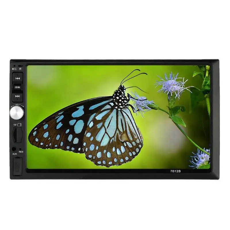 

7" 2 Din HD Car Radio MP5 Player Bluetooth Multimedia with Rear View Camera