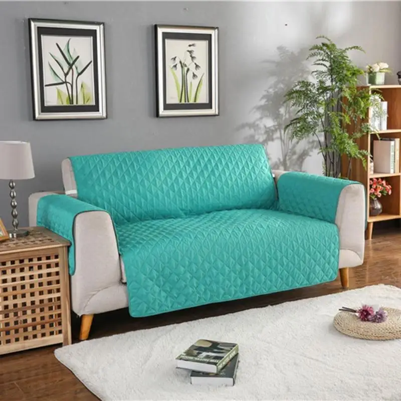 

Sofa Couch Cover Chair Throw Pet Dog Kids Mat Furniture Protector Reversible Washable Removable Armrest Slipcovers 1/2/3 Seat