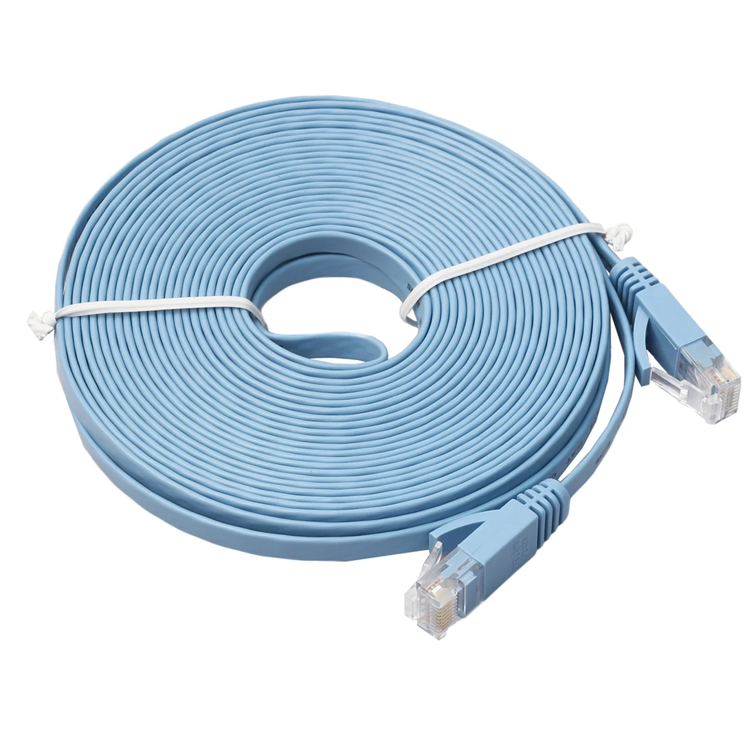 

CAT6 Flat Ethernet Cable RJ45 Lan Cable Networking Ethernet Patch Cord for Computer Router Laptop