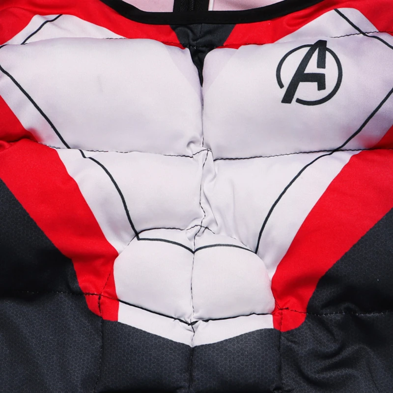 Kids Avengers Endgame Quantum Realm Muscle Cosplay Costume Superhero Costume Children Halloween Costume For Kids Jumpsuit Suit