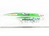 E36 RTR Sword Fiber Glass Racing Speed RC Boat W/1750kv Brushless Motor/120A ESC/Servo/Remote Control Boat Green THZH0039 2