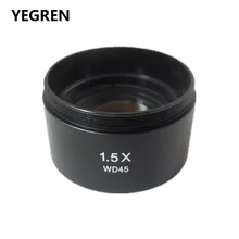 Best Price 1.5X Barlow Auxiliary Objective Lens for Stereo Microscope with Working Distance 45mm Optical Lens Mounting Thread M48 x 0.75 Best Price 1.5X Barlow Auxiliary Objective Lens for Stereo Microscope with Working Distance 45mm Optical Lens Mounting Thread M48 x 0.75