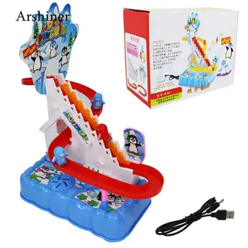 

Penguin Playful Kids Unisex Set Safe Racing with Toys Penguins durable and Fun Flashing Casual Gifts Race LED Lights