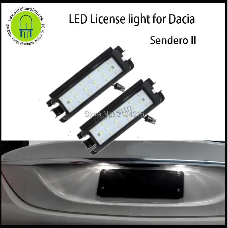 

dahosun LED License Lamp for Dacia Sendero II
