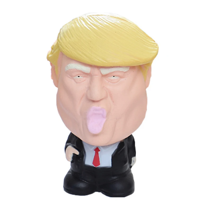 Большой Дональд Трамп сжимаемая медленно восстанавливающая форму ремешок для