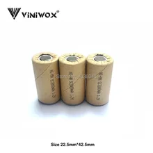 1,2 V SC 3000mAh ni-mh аккумуляторная батарея Subc ячейки DIY до 7,2 V 9,6 V 12V 14,4 V 18V 24V Электроинструмент электрические аккумуляторы