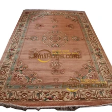 Вискозный французский ковер около ручной Узелок толстый плюшевый французский коврик «савонри» ковер, сделанный на заказ 6' X 9' 1012 261 gc85savyg28