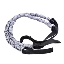 Эластичная лента с пружинным устройством для бега, для тренировок, для спортсменов, подходит для тяги, Веревка для детей, снаряжение для тренировок упругое напряжение, веревка