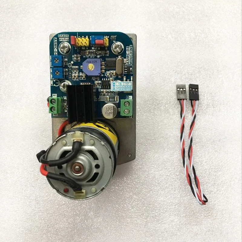 Высокий крутящий момент Rc Servo Dc12V24V 180 кг. См стальная шестерня для робота Asmc 04B