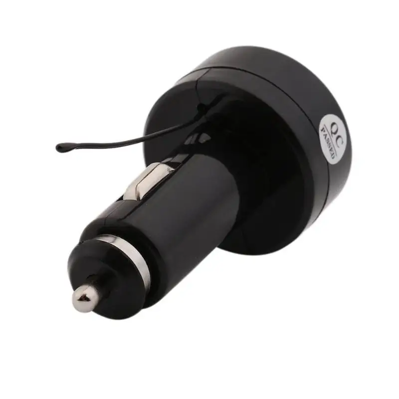 

VODOOL 1PC 3 in 1 Digital LED Car Voltmeter Thermometer Auto USB Charger 12V/24V Temperature Meter Voltmeter Cigarette Lighter