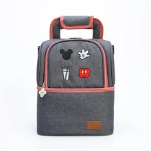 Disney изоляции мешок молока еда хранения термальность сумка теплее Box Baby бутылочка для кормления сохраняет напитки прохладный рюкзак