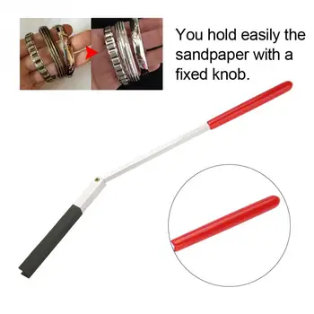 

hard and durable Jewelry Polishing Tool Sandpaper Ruler Abrasive Grinding Buffing Aluminum Accessory jewelry tools for jeweler