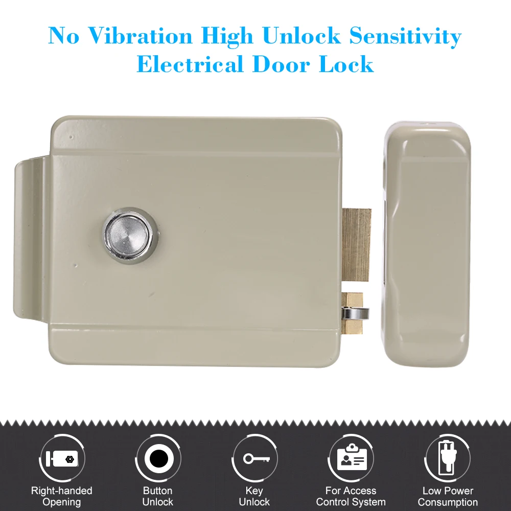 

Electric Electrical Door Lock Right-handed Opening For Doorbell Intercom Access Control Security System