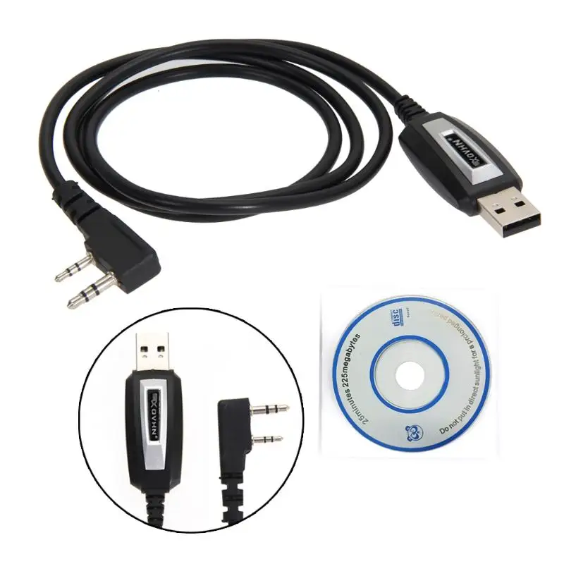 Оригинальный USB Кабель для программирования TYT DMR радио MD 380 390 Retevis RT3 от какой либо