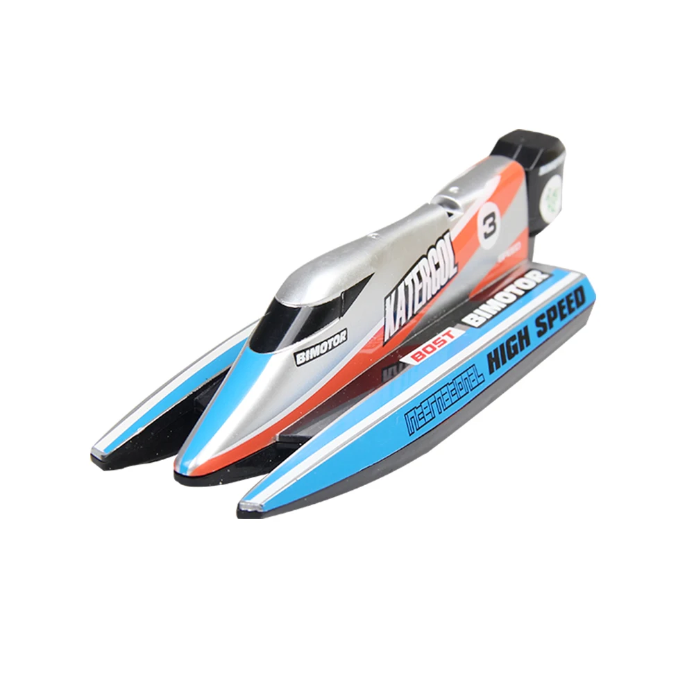 البسيطة 3313 M F1 سباق قارب الطازجة اللون البلاستيك البسيطة حجم 2.4G التحكم عن بعد RC قوارب صالح ل في الهواء الطلق لعب الاطفال لعبة الماء