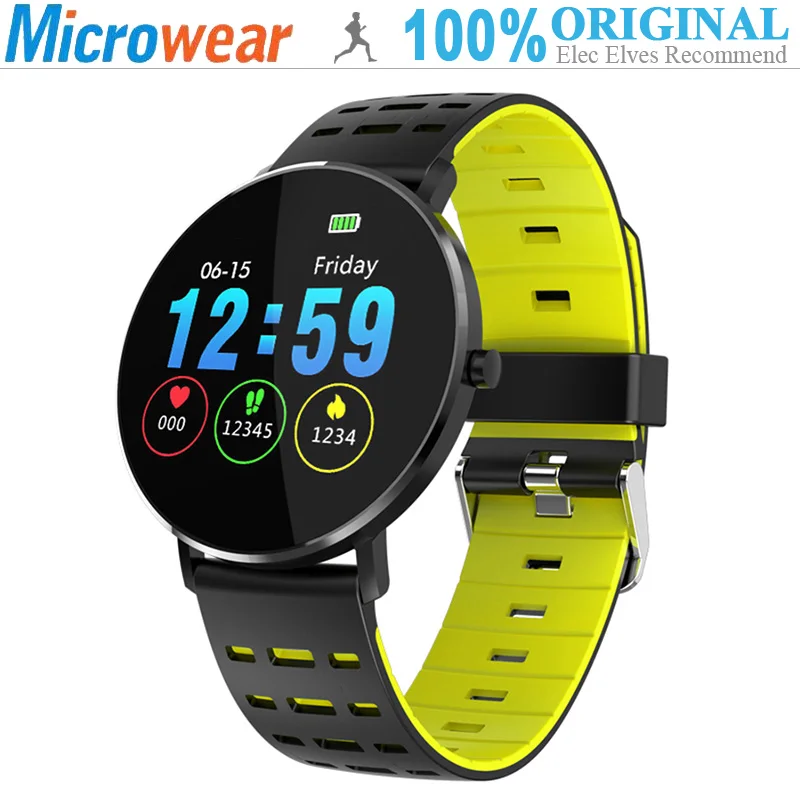 

MICROWEAR L6 Wristbands Intelligent Dynamic Heart Rate Color Screen Bracelet Cycling Runnin, Swimming Other Multi-Sports Modes
