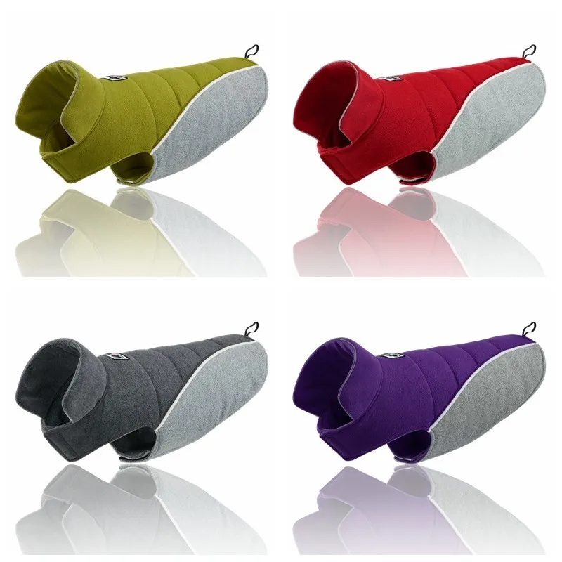 

Pet Dog Winter Clothes Soft Fleece Warming Dog Coat Double Side Use Costume for Chihuahua Dog Puppy Outfit French Bulldog Jacket