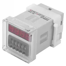 DH48S-2Z 220V 8 Pin Digital Display Timer Time Relay For Timing Delay Control Tijdrelay 220v digital cumulative time counter resetable timer count working hour
