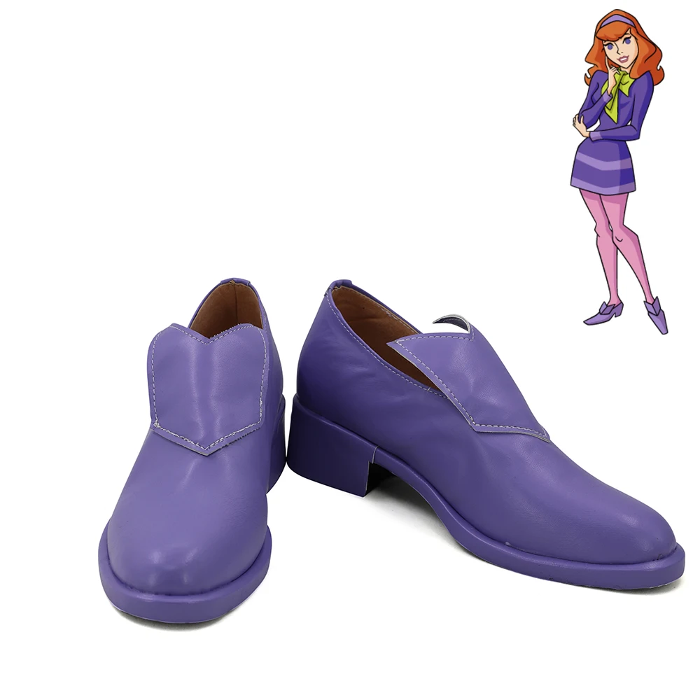 Scooby Doo Daphne Blake Cosplay Shoes Women Bootsin Shoes