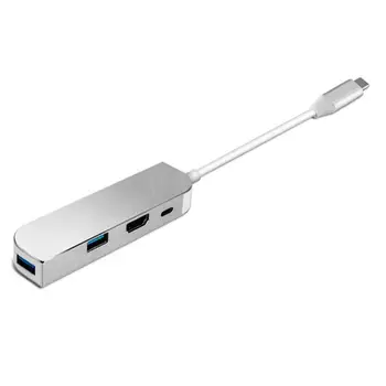 

4 in 1 USB C to 4K HDMI Port Type C Charging Port USB3.0 Type C Adapter For Nintend Switch NS MacBook Samsung Portable Dock