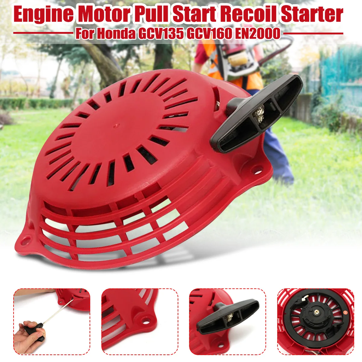 Generators Lawn Mower Generator Engine Engine Motor Pull Start Recoil