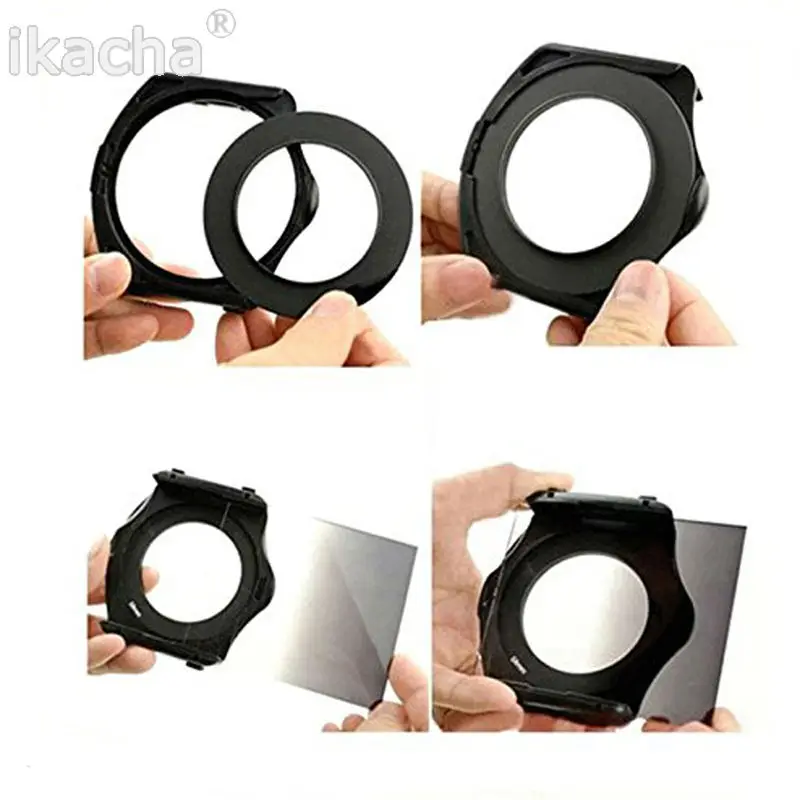 Conjunto de Adaptador de Metal com Peças 49 52 55 58 62 67 72 77 82 mm Mais Nd2 Nd4 Nd8 16 Azul Laranja Verde Filtro para Cokin Série p - Image 2