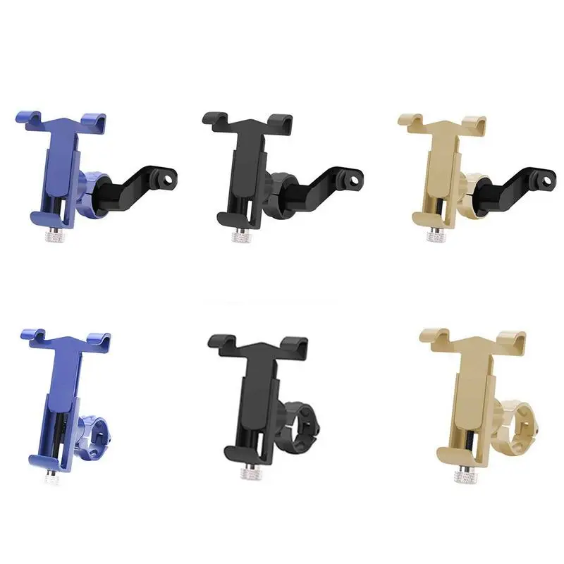 

Aluminum Alloy Mobile Phone Holder Bicycle Navigation Mount for Electric Bicycle Motorcycle Mountain Bike