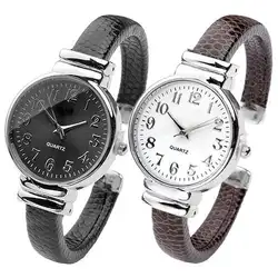 Женская мода змеиной искуственная кожа группа кварцевые браслет наручные часы