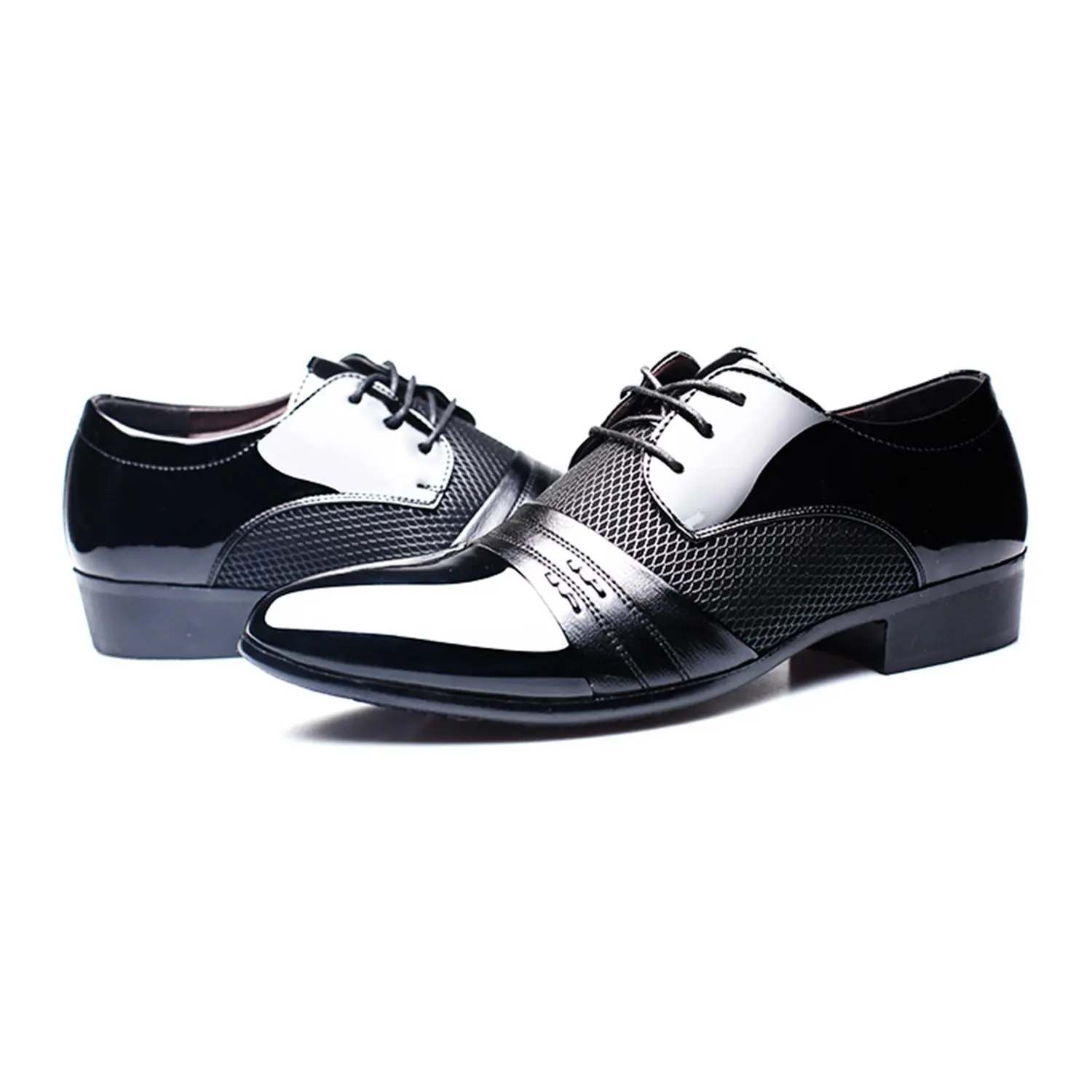 FGGS Classical Fashion Wedding Flats Shoes Men Dress Luxury Men'S Business Oxfords Casual Shoe Black / Brown Leather Derby Sho FGGS Classical Fashion Wedding Flats Shoes Men Dress Luxury Men'S Business Oxfords Casual Shoe Black / Brown Leather Derby Sho