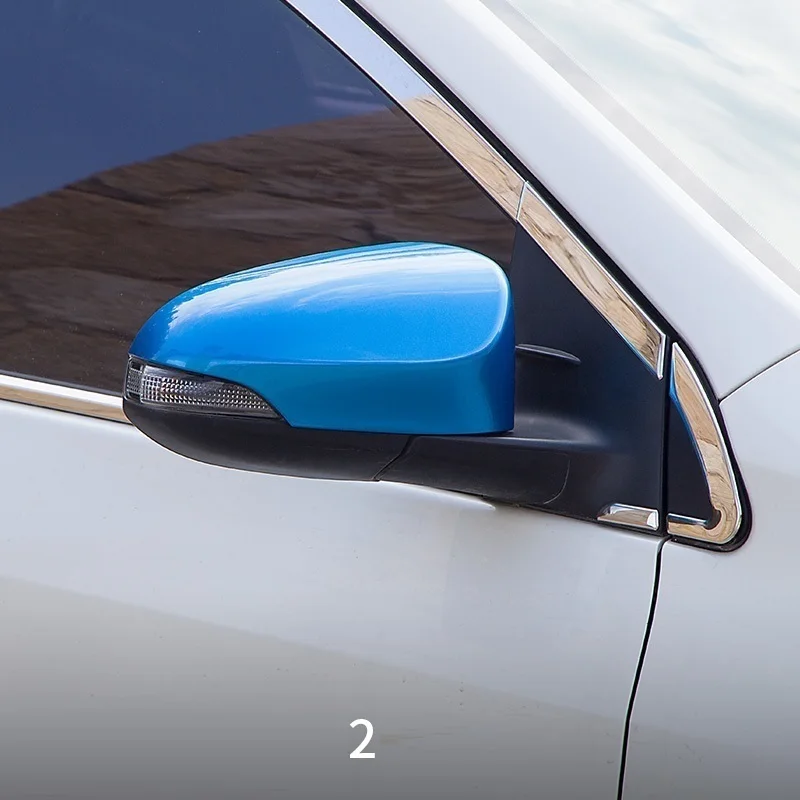 

Chromium Decorative Wing Mirror Exterior Dashing Decoration Car Styling Protecter Modification Sticker Strip FOR Toyota Levin