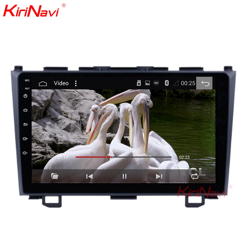 KiriNavi Grande Schermo Android 8.1 9 pollici Touch Screen Car Radio Per Honda Crv Android di Navigazione GPS Bluetooth WIFI 2006 -2011