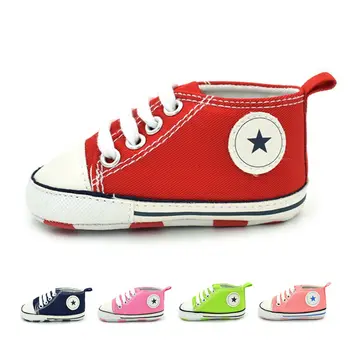 

Toddler Baby Shoes Boys Girls Casual Canvas Sports Soft Sole sneakers Shoe New