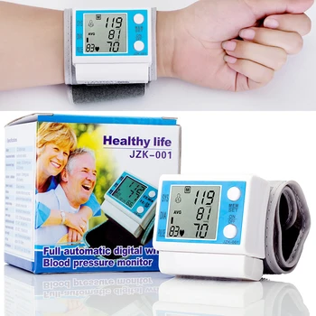 

Household Wrist Fully Automatic Precision Medicine Electronic Blood Pressure Monitor jzk-001 nonvoice