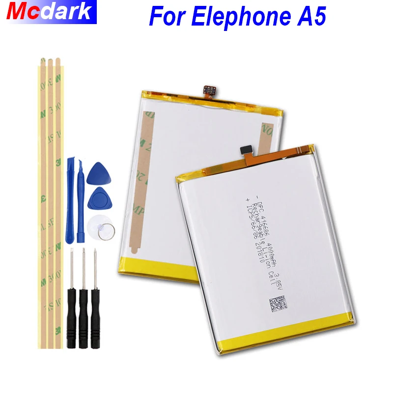 Аккумулятор Mcdark на 4000 мА · ч для Elephone A5 аккумулятор аккумуляторная батарея AKKU ACCU