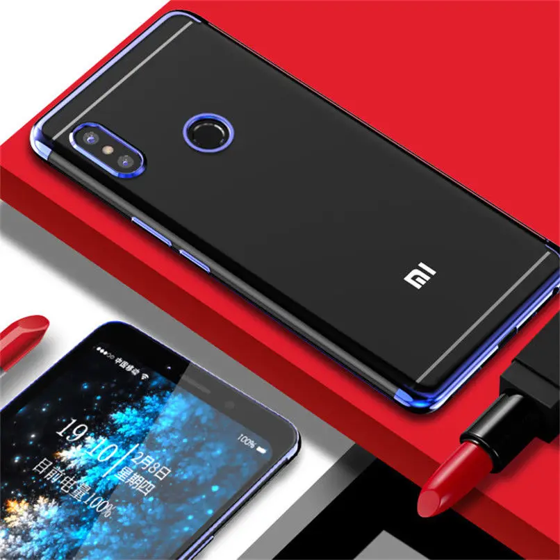 Покрытие силиконовый чехол для телефона на Redmi Note 6 5 pro 5A 6A S2 Роскошные Soft Shell Для Xiaomi Mi8 Lite 8SE Pocophone F1 MAX3 6X A2