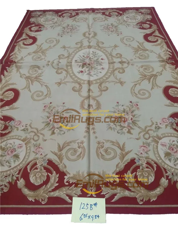

Aubusson French Style Carpet Folk Carpet Home Decore Rectangle Carpet Oushak Carpets