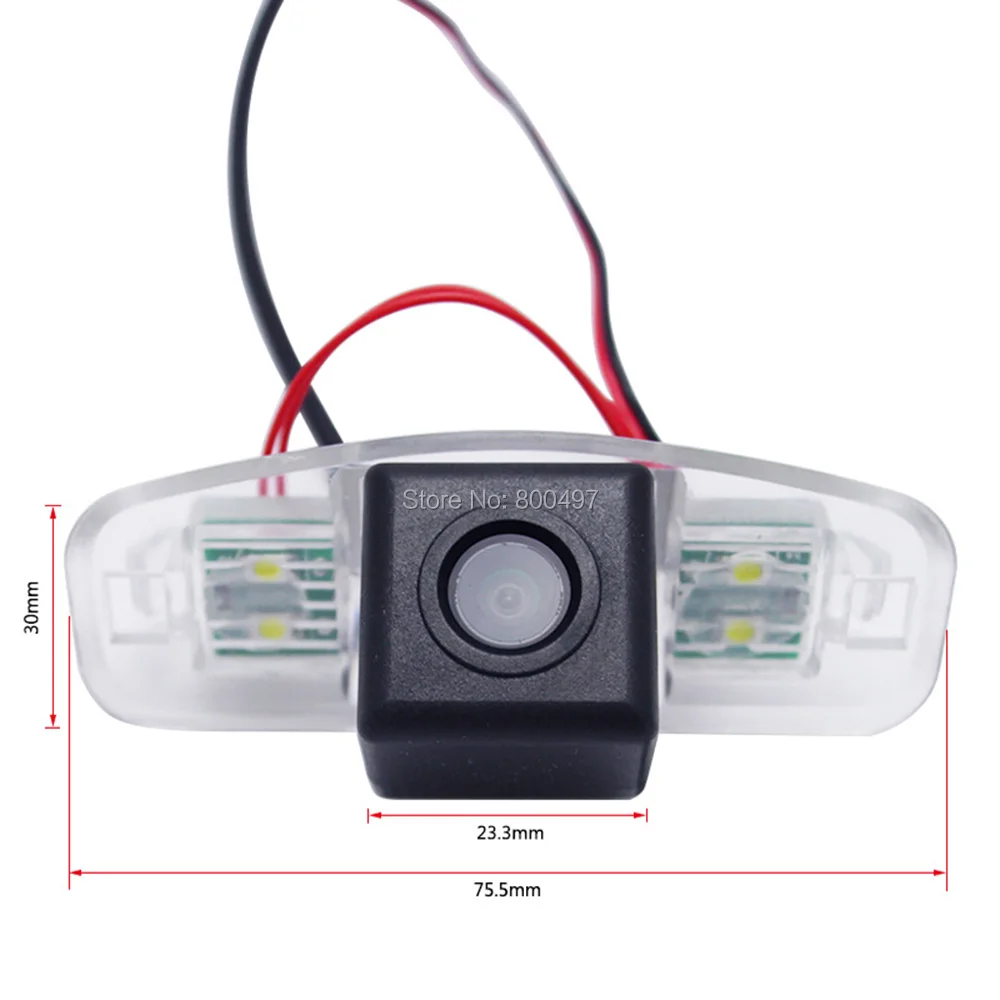 HD CCD Автомобильная камера заднего вида парковочная помощь при парковке камера Водонепроницаемая IP67 для Honda Accord 7 Accord 8