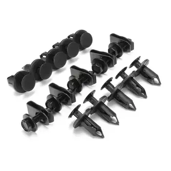 

20pcs Auto Front Bumper Fastener Rivet Retainer Push Engine Cover Car Clip Fasteners for Nissan Altima Maxima Quest