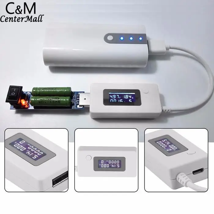 19999 мАч Только USB Белый ЖК дисплей 30 в зарядное устройство напряжение нормальное 1