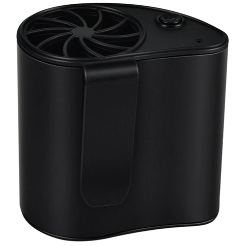 

Portable Mini Mobile Air Conditioning Small Fan Usb Rechargeable Hanging Waist Personal Fan For Travel And Outdoor Camping
