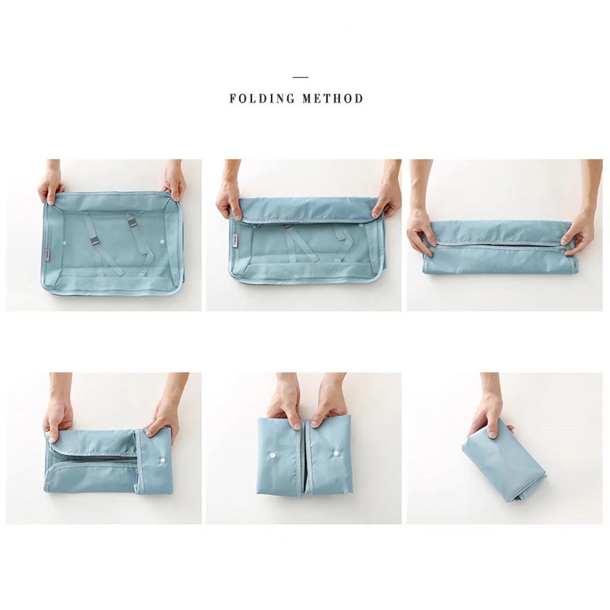 6 قطعة السفر حقيبة التخزين مجموعة للملابس مرتب المنظم خزانة حقيبة الحقيبة السفر المنظم حقيبة حالة الأحذية التعبئة مكعب حقيبة