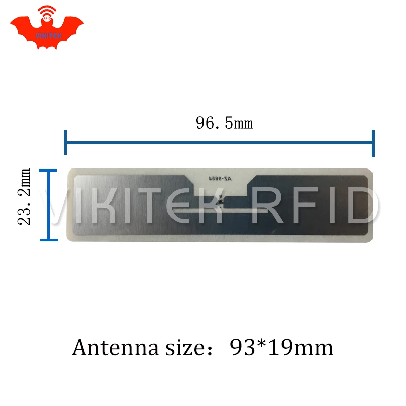 Ветровое стекло автомобиля UHF RFID тег настраиваемый клей 860-960 МГц Higgs3 EPC C1G2 ISO18000-6C может быть использован для RFID тегов и этикеток