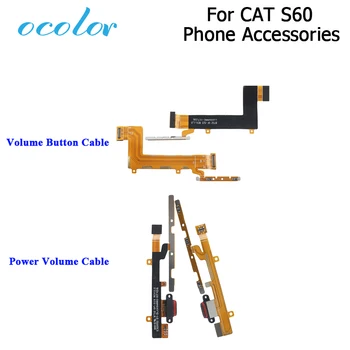 

ocolor For CAT S60 Power Button Volume Key Flex Cable Mobile Phone Accessories For CAT S60 Volume Key Up Down Button Flex Cable